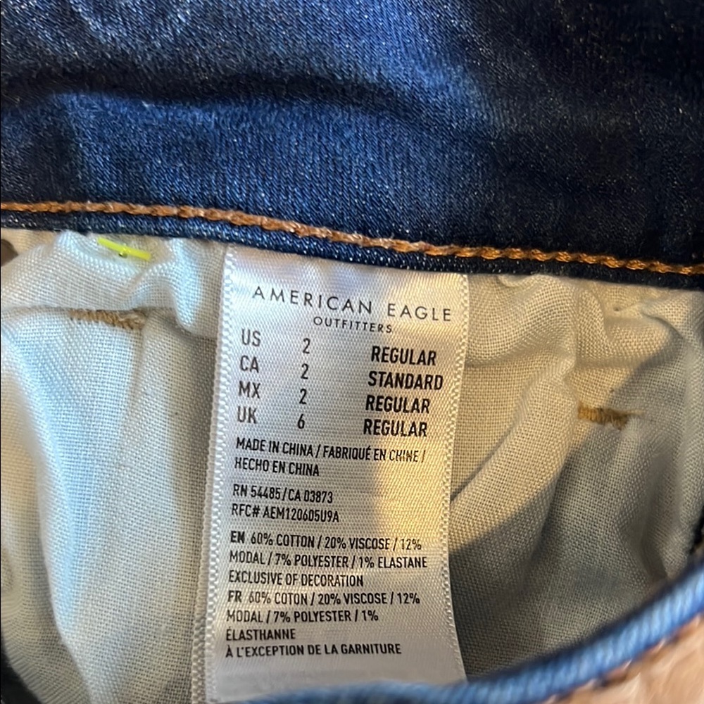 American Eagle high-rise skinny - Picture 5 of 7
